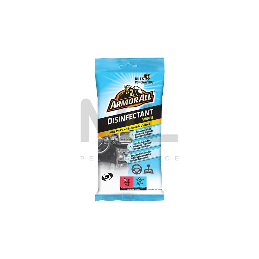 ARMORALL AA 20ct Disinfectant Wipes