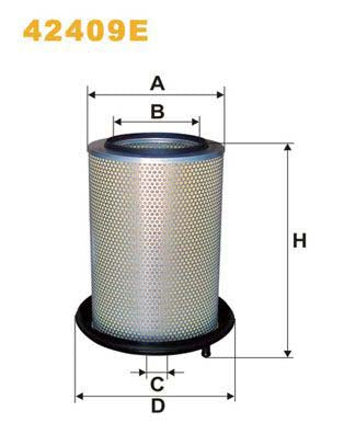 WIX Filters 42409E Air Filter