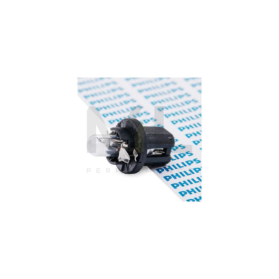 PHILIPS 12598CP Dashboard bulb 12V 1,2W, Plastic base lamp, B8,5d/2 | ML Performance Car Parts