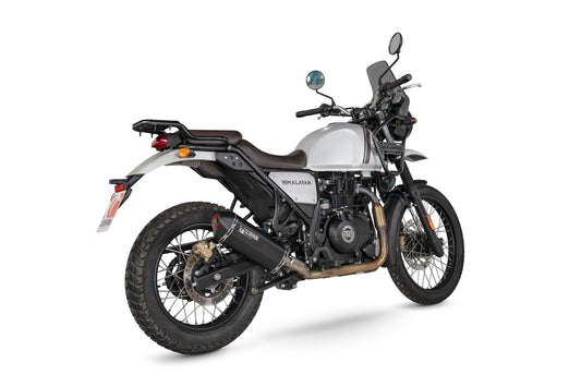 Scorpion RRE103BCER Royal Enfield Himalayan Serket Slip-On - Ceramic Black Coated Sleeve | ML Performance US US