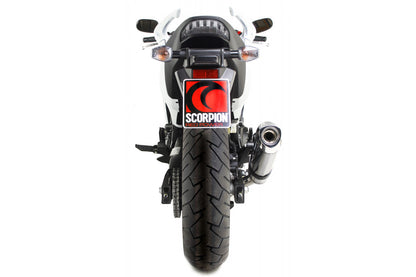 Scorpion EHA106SEO Honda CBF1000 Factory Oval Slip-On - Polished Stainless Steel Sleeve | ML Performance US US