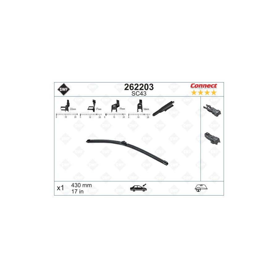 Swf Alternative Connect 262203 Wiper Blade | ML Performance US Car Parts