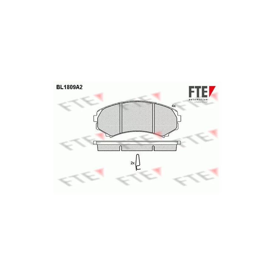 FTE 9010385 Brake Pad Set
