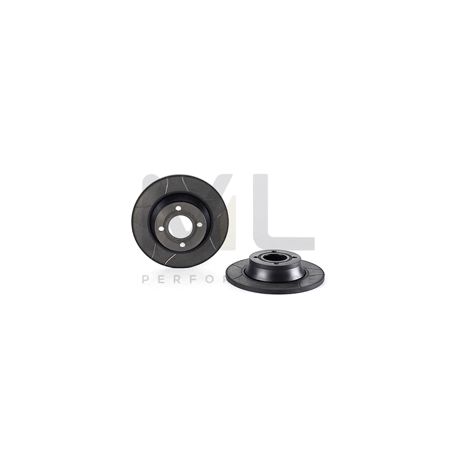 BREMBO MAX LINE 08.5709.75 Brake Disc for AUDI 80 Slotted, Solid, Coated | ML Performance Car Parts