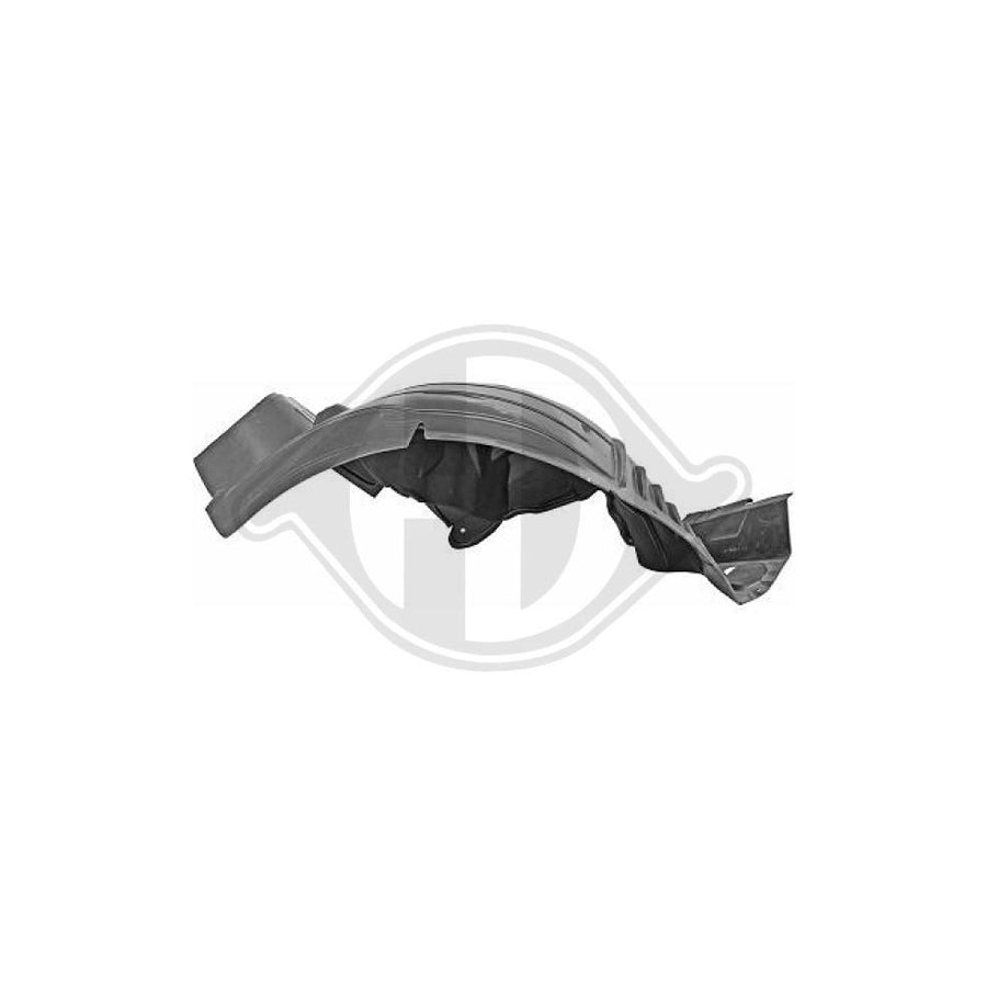 Diederichs 1672108 Panelling, Mudguard suitable for MERCEDES-BENZ C-Class