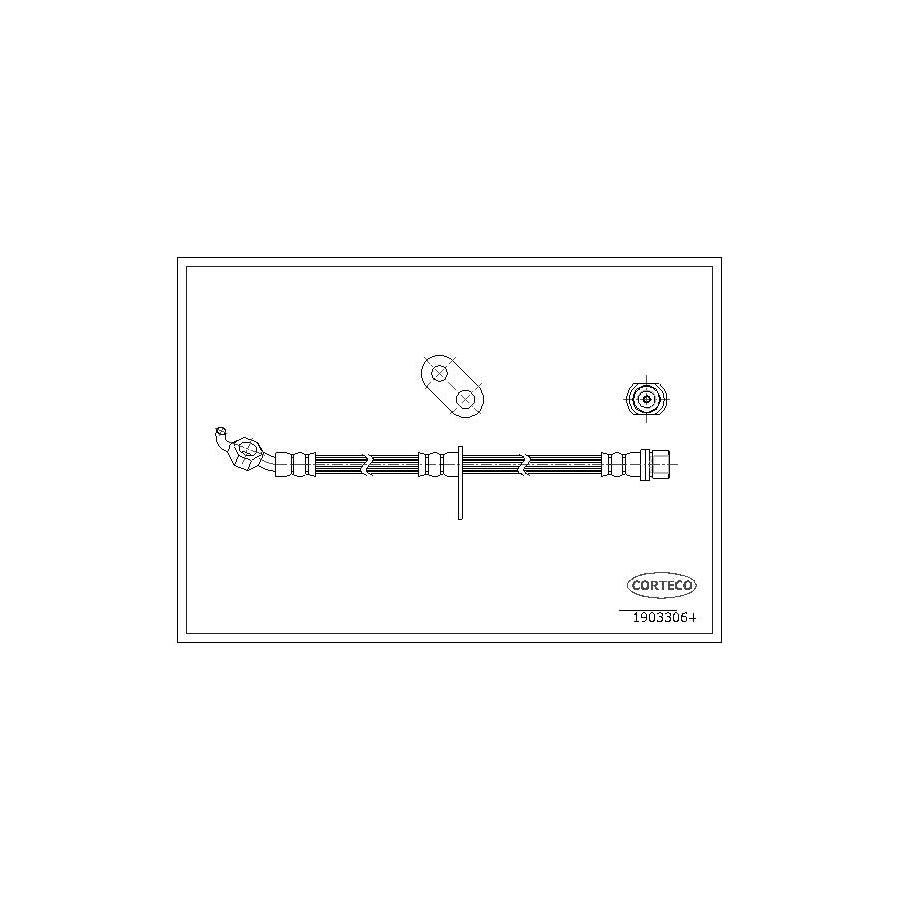 Corteco 19033064 Brake Hose