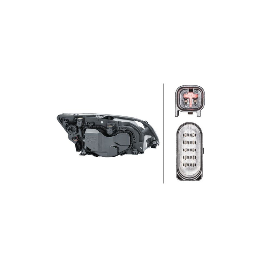 Hella 1EL 010 201-171 Headlight For Ford Focus