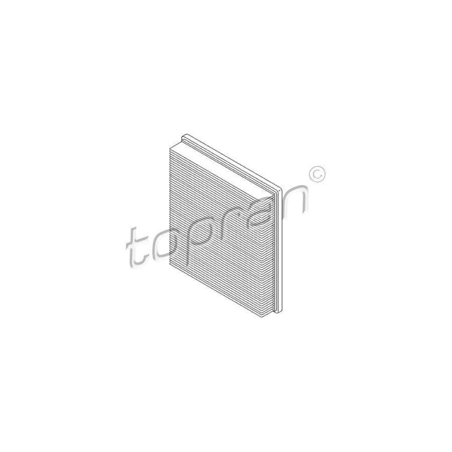 Topran 304 053 Air Filter For Ford Transit