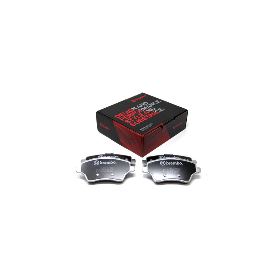 Brembo 07.D435.70 Ford Front HP2 High Performance Brake Pad Set (Inc. B-Max, Fiesta, Tourneo Courier, Transit Courier) | ML Performance US Car Parts