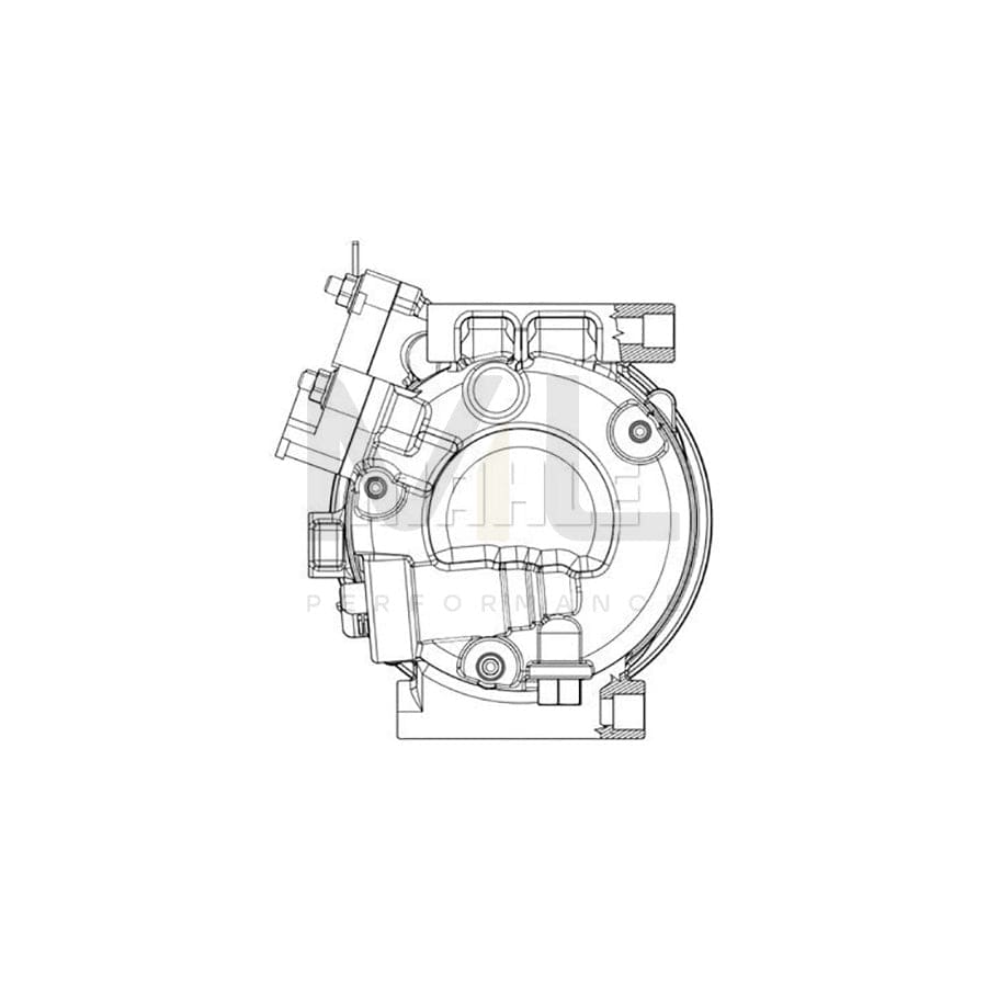 MAHLE ORIGINAL ACP 635 000P Compressor, air conditioning PAG 46 YF, Refrigerant: R 1234yf, R 134a | ML Performance Car Parts
