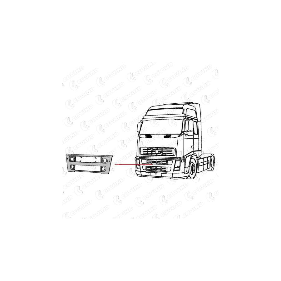 Covind 2Fh/150 Radiator Grille