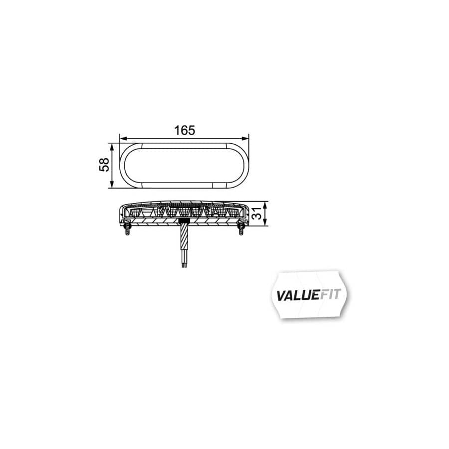 Hella 2BE 357 022-001 Indicator