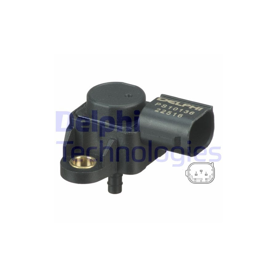 Delphi Ps10136 Intake Manifold Pressure Sensor