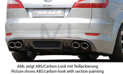 Rieger 00099111 Ford BA7 Mondeo Rear Diffuser 1 | ML Performance UK Car Parts