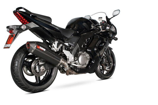 Scorpion RSI84CEO Suzuki SV650 Serket Parallel Slip-On - Carbon Fibre Sleeve | ML Performance US US