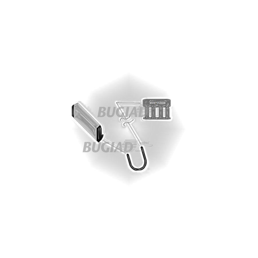BUGIAD 86645 Charger Intake Hose for Audi Q5 (8Rb)