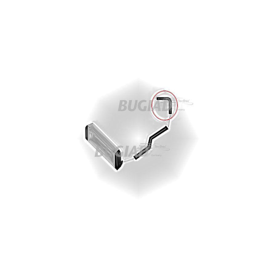 BUGIAD 81631 Charger Intake Hose Suitable for Mercedes-Benz Sprinter