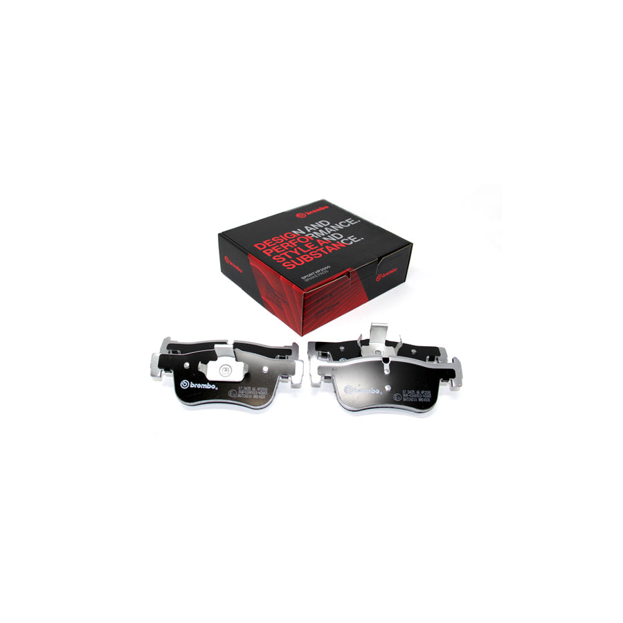 Brembo 07.D435.66 BMW F20 F87 Front HP2 High Performance Brake Pad Set | ML Performance US Car Parts
