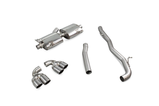 Scorpion SAUS045 Audi S1 2.0 TFSi Quattro Non-Res Cat-Back System With Electronic Valves | ML Performance US US