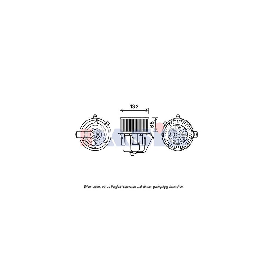 AKS Dasis 068071N Interior Blower