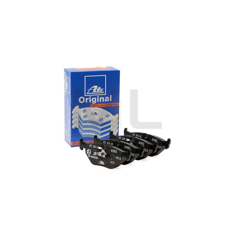 ATE 13.0460-3803.2 Brake pad set excl. wear warning contact, prepared for wear indicator