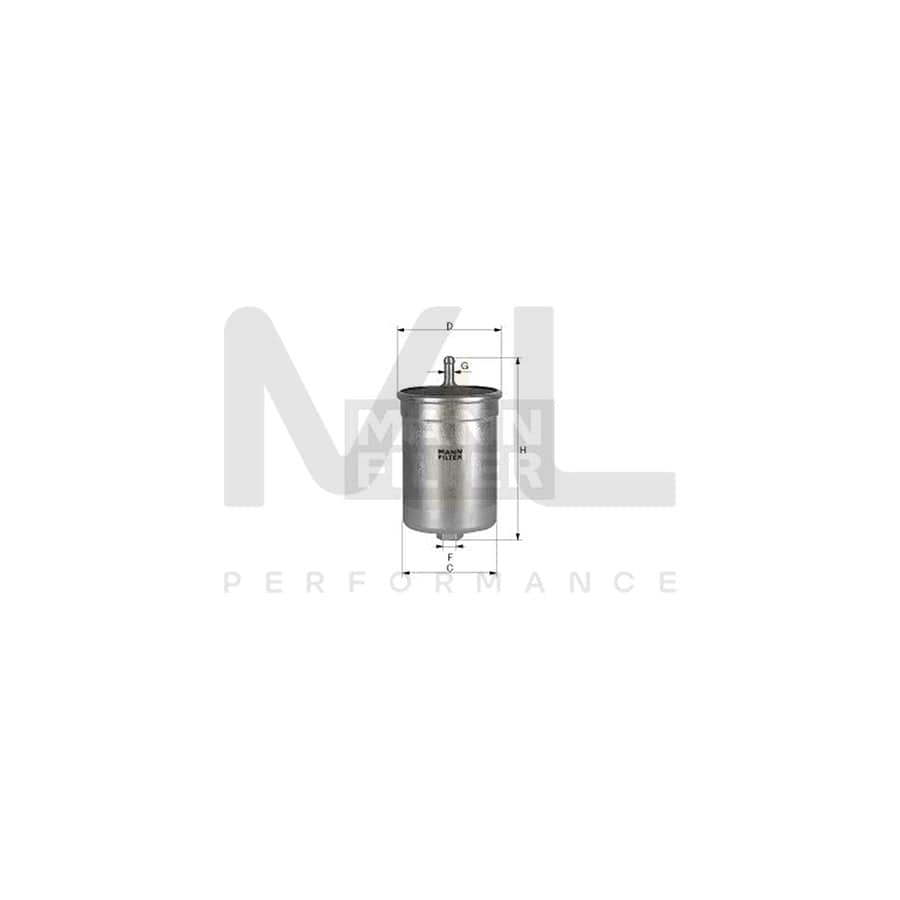 MANN-FILTER WK 68/82 Fuel filter In-Line Filter