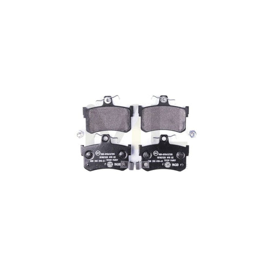 Hella 8DB 355 020-051 Brake Pad Set With Acoustic Wear Warning