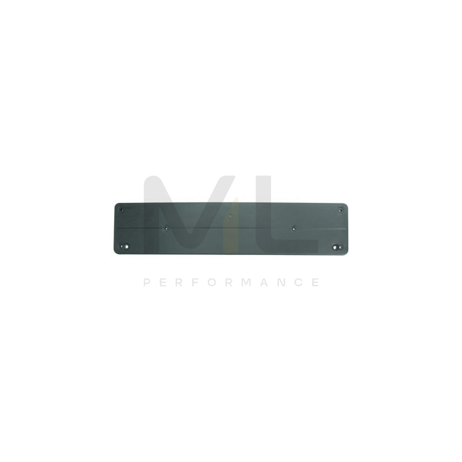 BLIC 6509-01-3528922P Number plate holder suitable for MERCEDES-BENZ E-Class Front, Black, frameless | ML Performance Car Parts