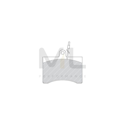 Ferodo Premier Fdb1554 Brake Pad Set Not Prepared For Wear Indicator | ML Performance Car Parts