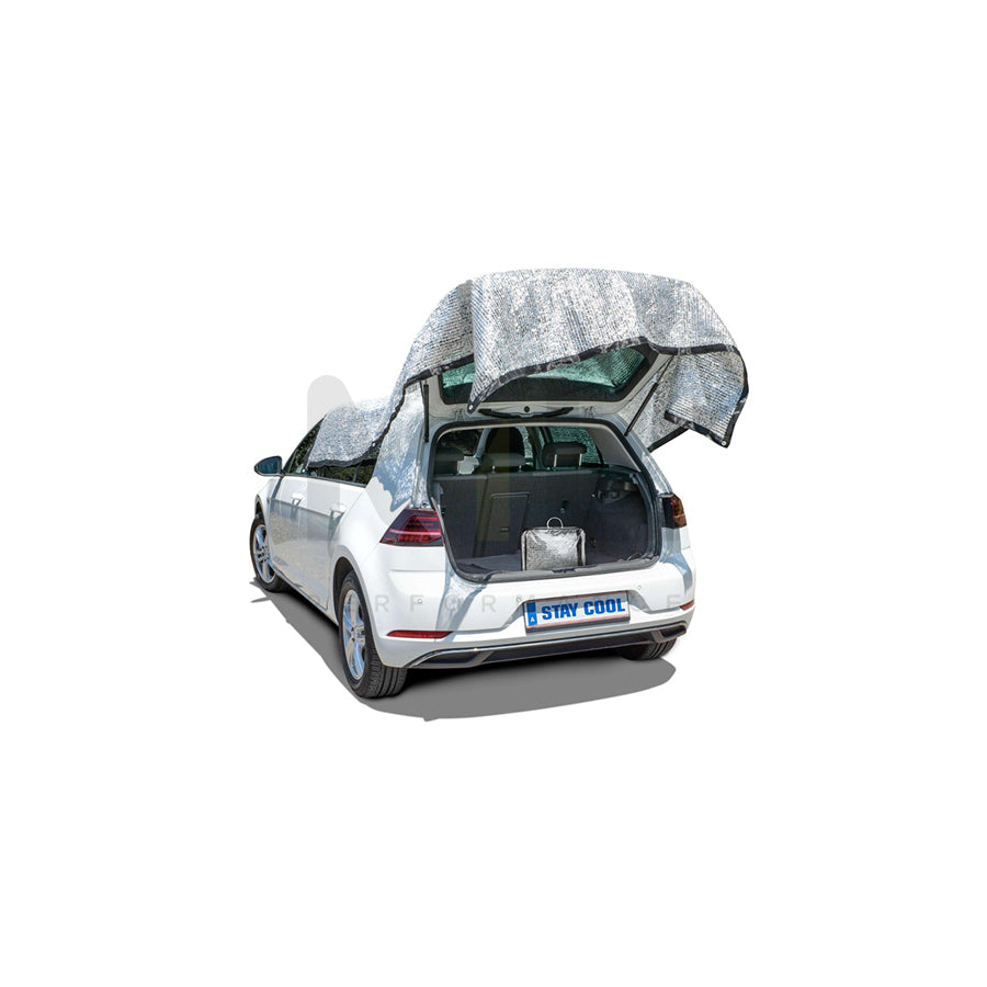 WALSER Stay Cool 31095 Car sun shade Silver, Aluminium