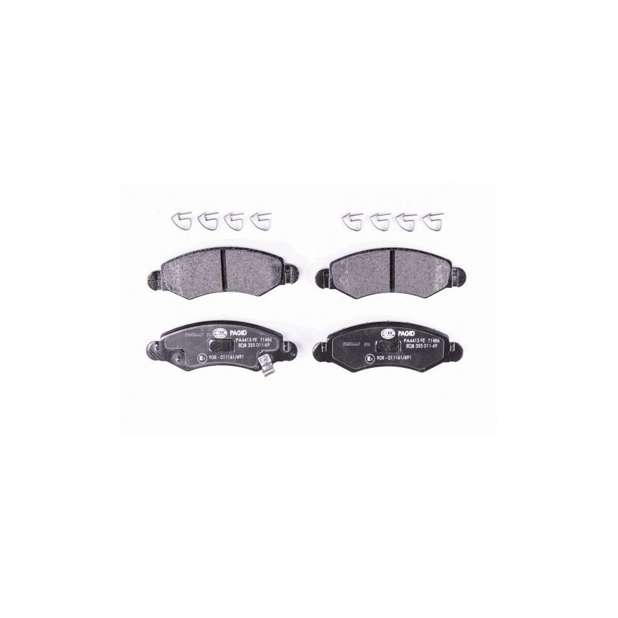 Hella 8DD 355 103-931 Brake Disc