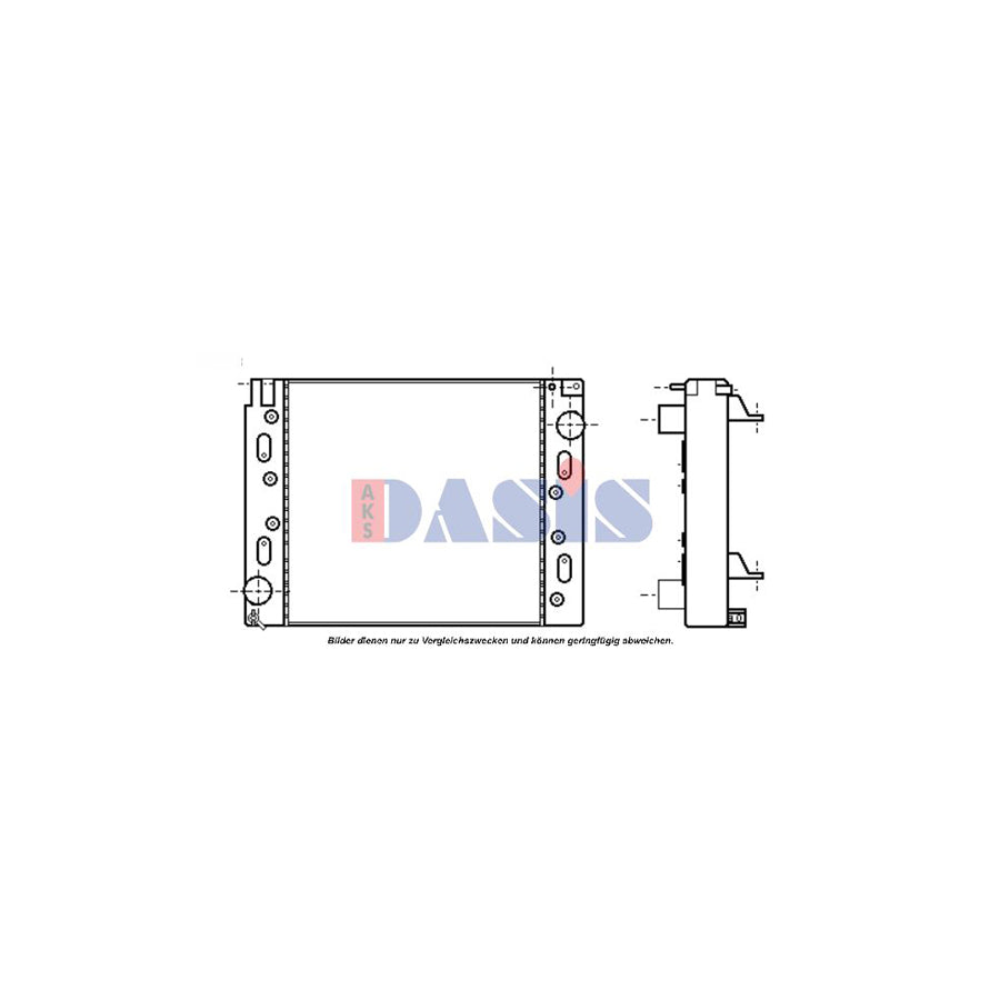 AKS Dasis 131010N Engine Radiator