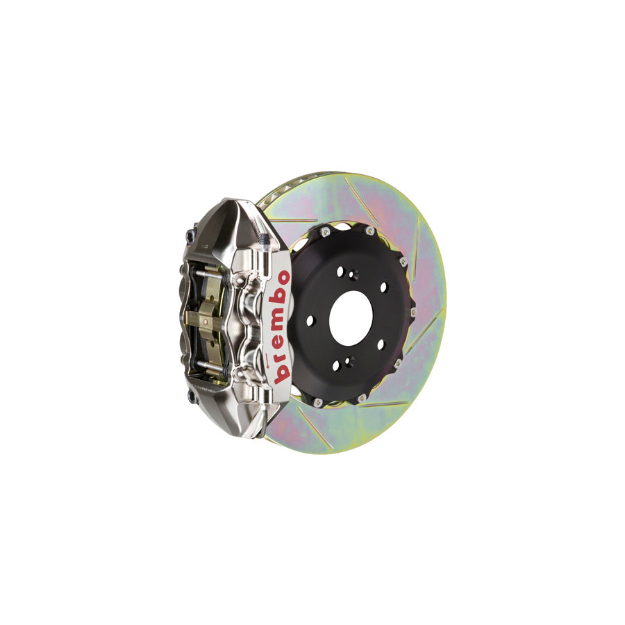 Brembo 2P2.6007AR Audi Rear GT-R 4-Pistons Slotted 2-piece Big Brake Kit 328x28mm (Inc. TT, TTS) | ML Performance US Car Parts