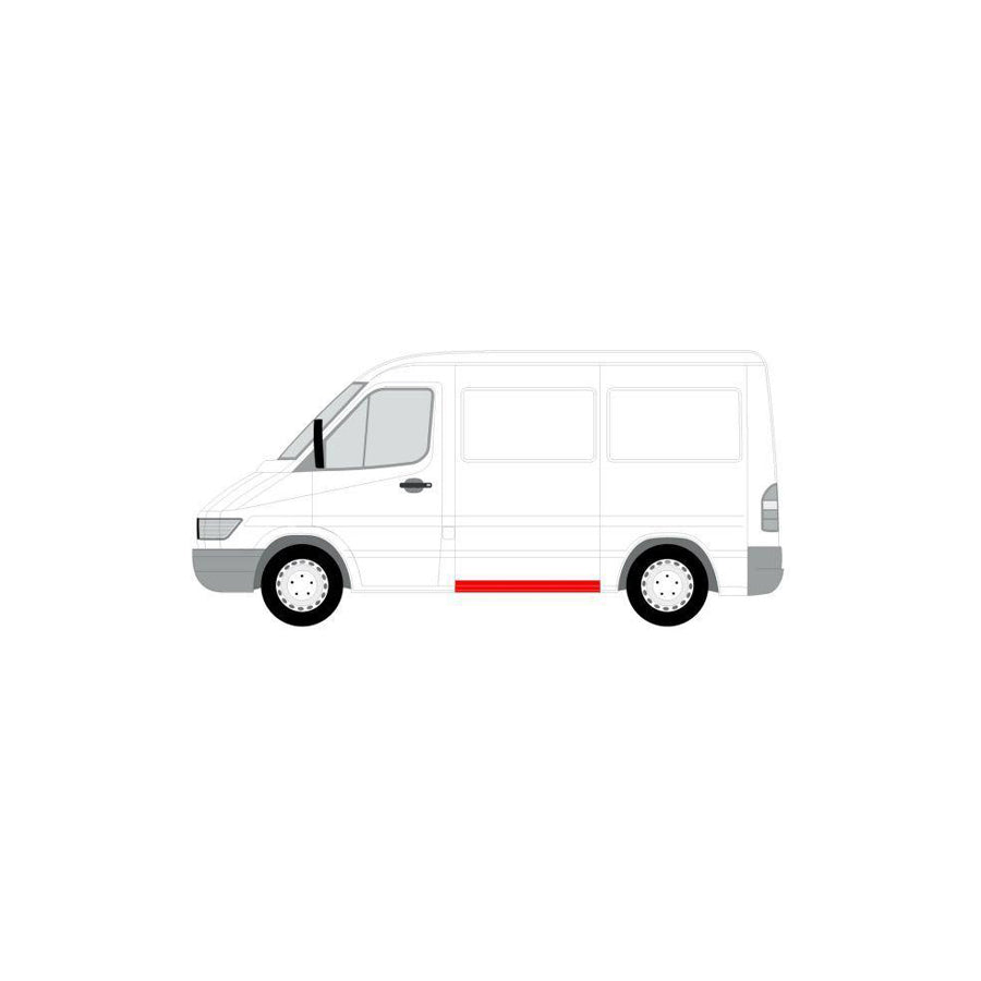 Blic 6601-01-9550804P Repair Panel For VW Golf
