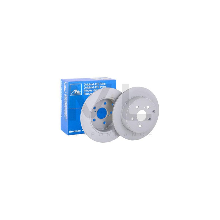 ATE 24.0111-0168.1 Brake Disc for TOYOTA Verso (AR20) Solid, Coated  - 1 piece