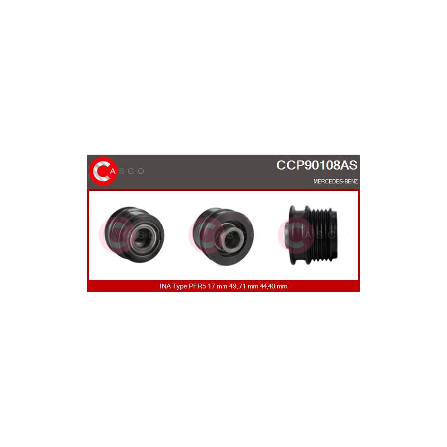 Casco Ccp90108As Pulley, Alternator