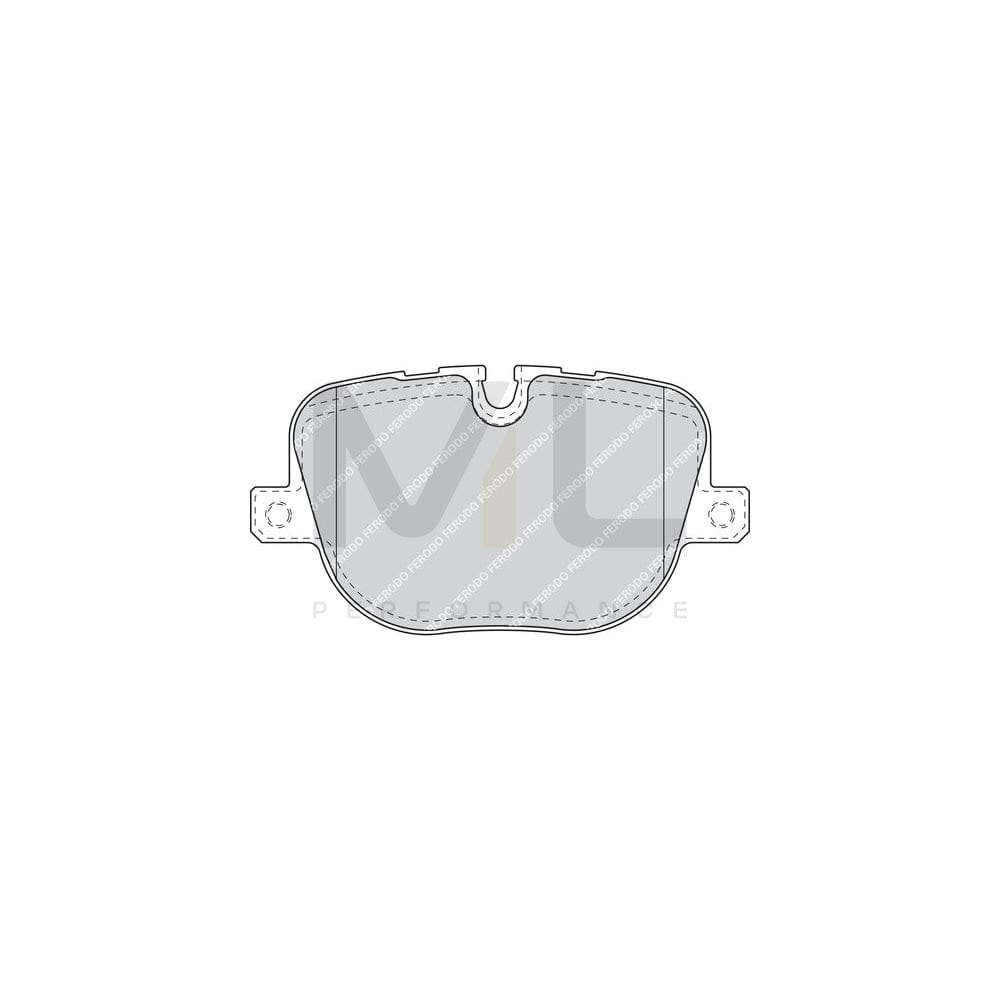 Ferodo Premier Eco Friction Fdb1620 Brake Pad Set Not Prepared For Wear Indicator, Without Accessories | ML Performance Car Parts