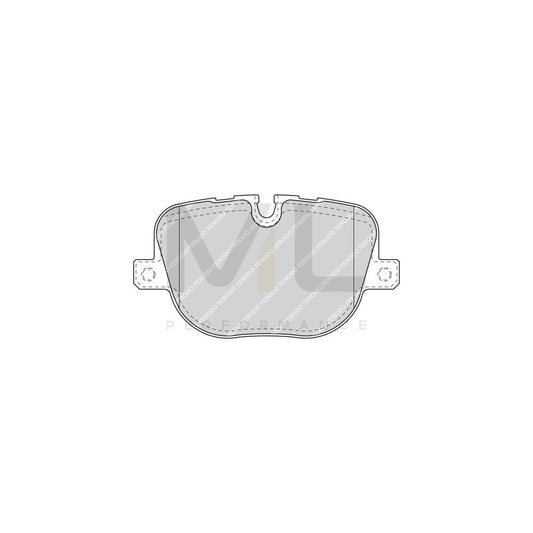 Ferodo Premier Eco Friction Fdb1620 Brake Pad Set Not Prepared For Wear Indicator, Without Accessories | ML Performance Car Parts