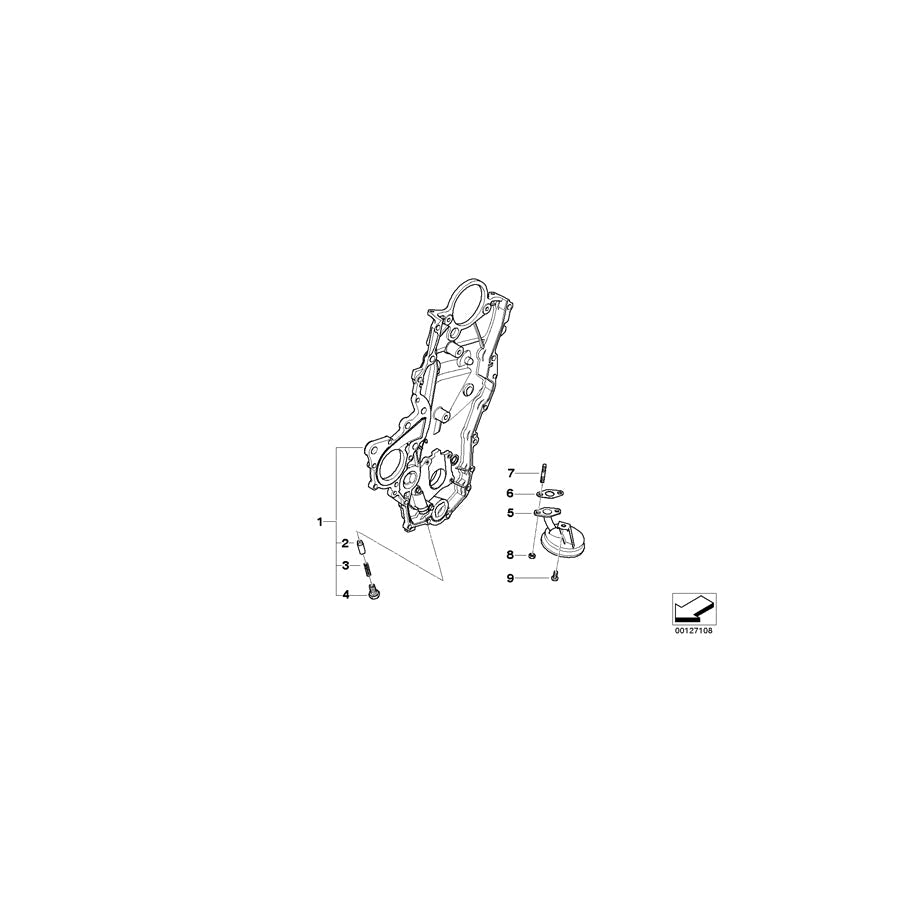 Genuine BMW 11417791846 R50 Stud Bolt M6X21 (Inc. One D) | ML Performance US Car Parts