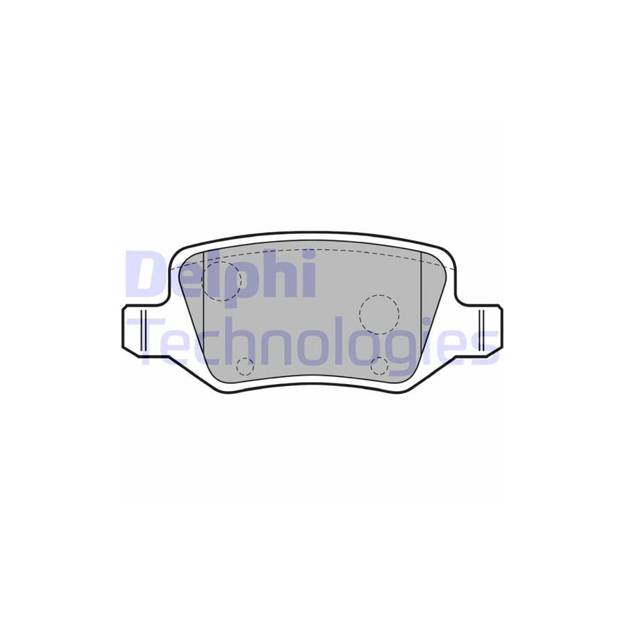 Delphi Lp1741 Brake Pad Set