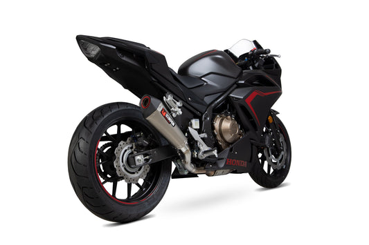 Scorpion RHA186TEO Honda CBR500 R Serket Taper Slip-On - Titanium Sleeve | ML Performance US US