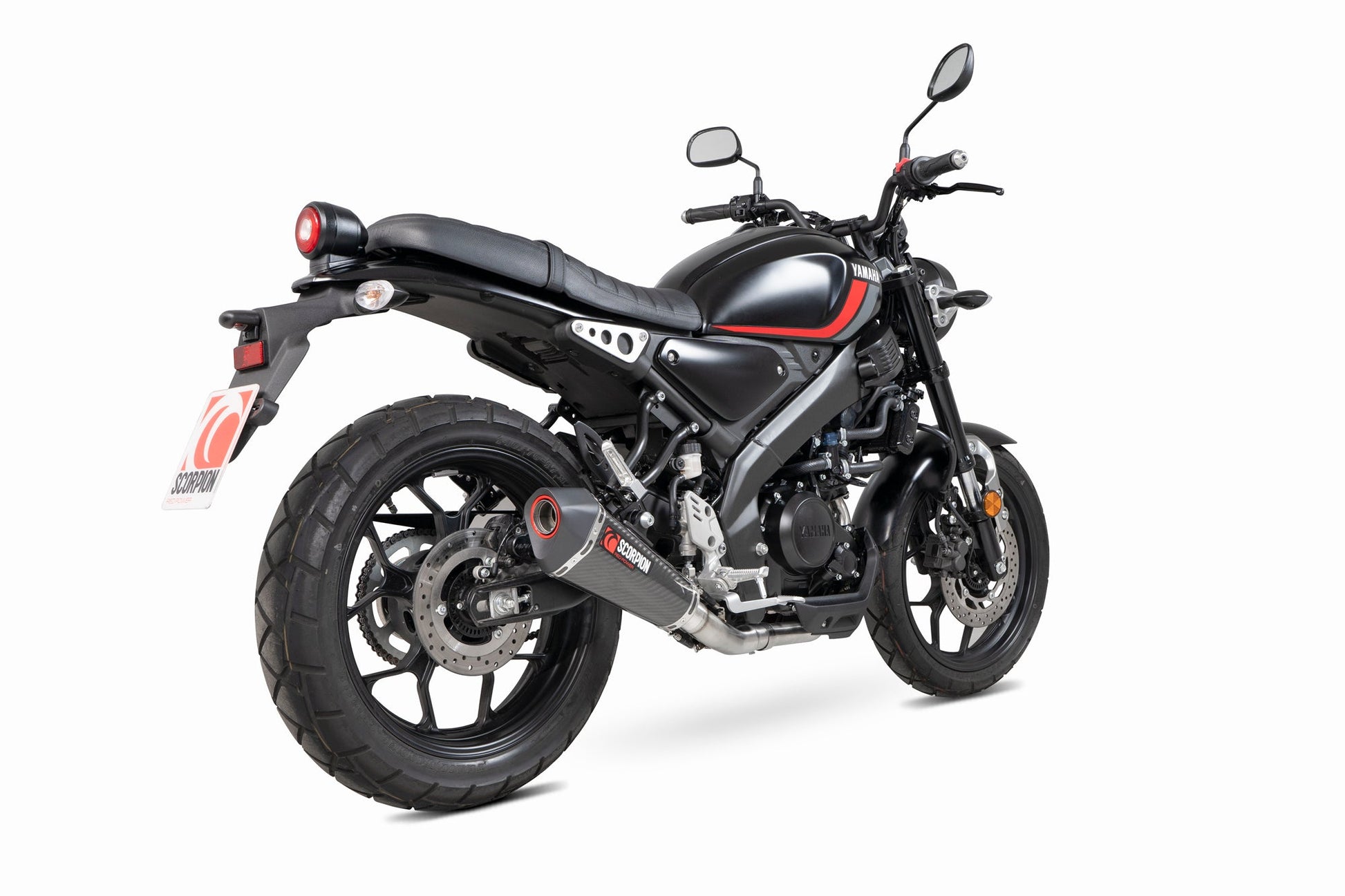 Scorpion RYA117SYSCEO Yamaha XSR-125 Serket Taper Full System - Carbon Fibre Sleeve | ML Performance US US