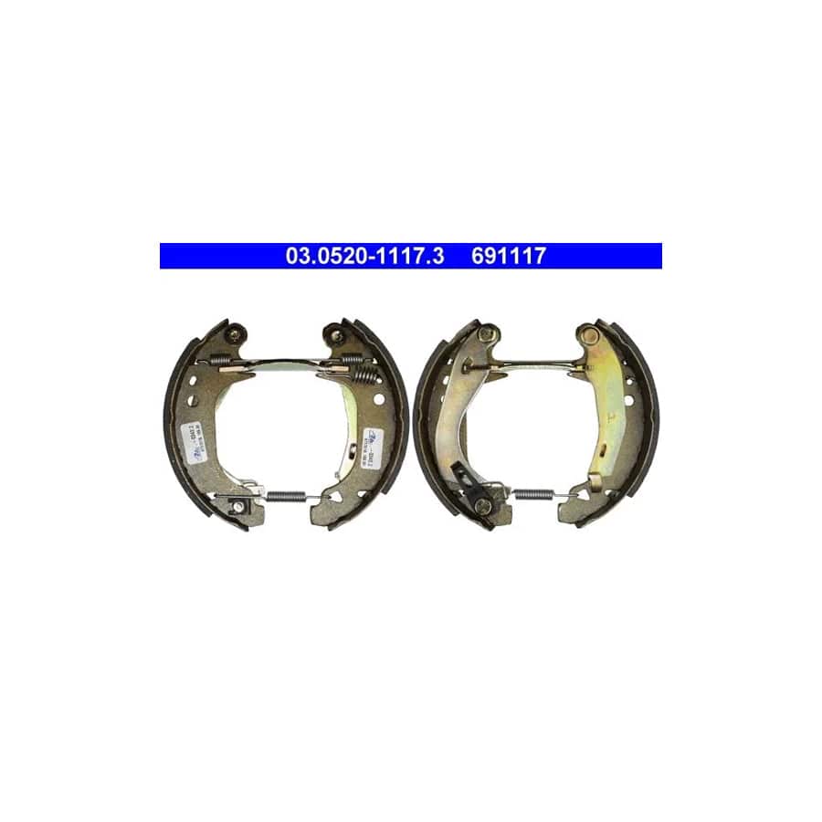 ATE Original Topkit 03.0520-1117.3 Brake Set, Drum Brakes