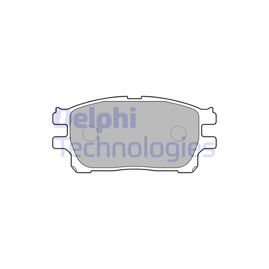 Delphi Lp1784 Brake Pad Set For Toyota Previa / Estima Ii (Xr30)