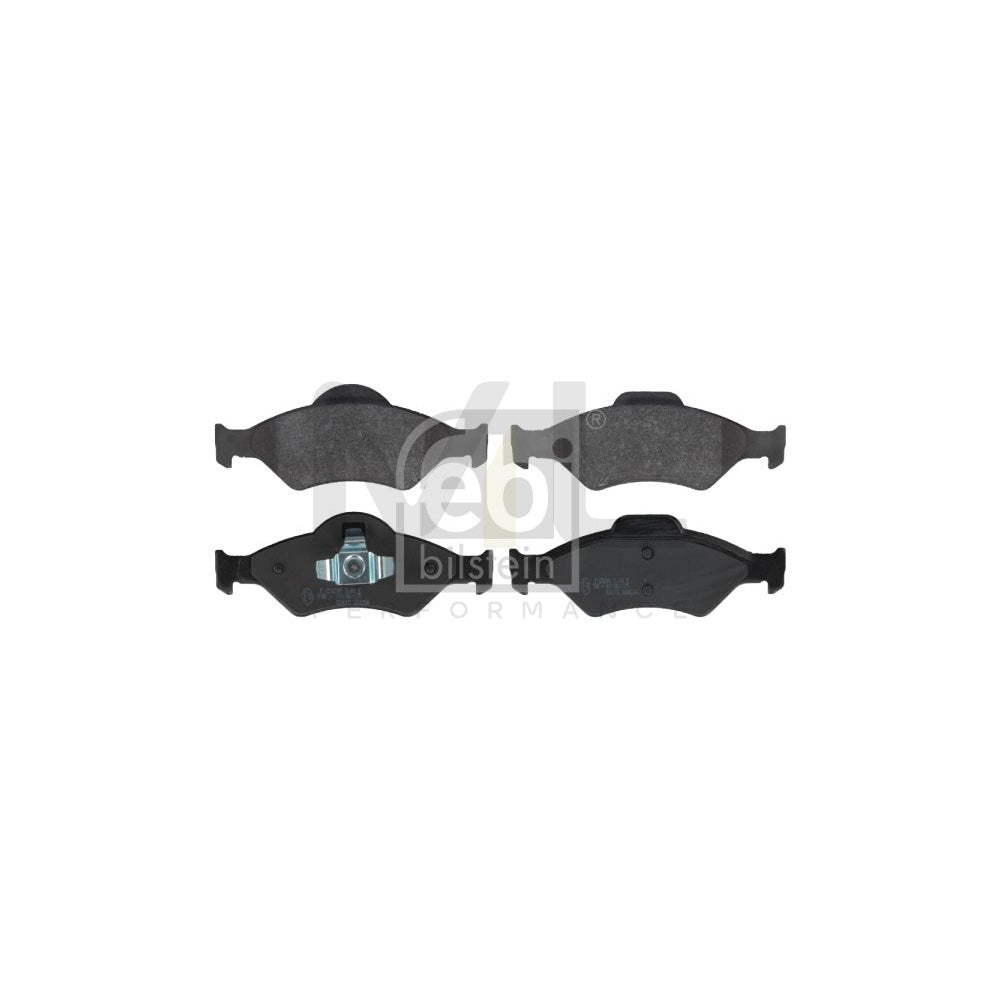 Febi Bilstein 16400 Brake Pad Set Front Axle, Excl. Wear Warning Contact