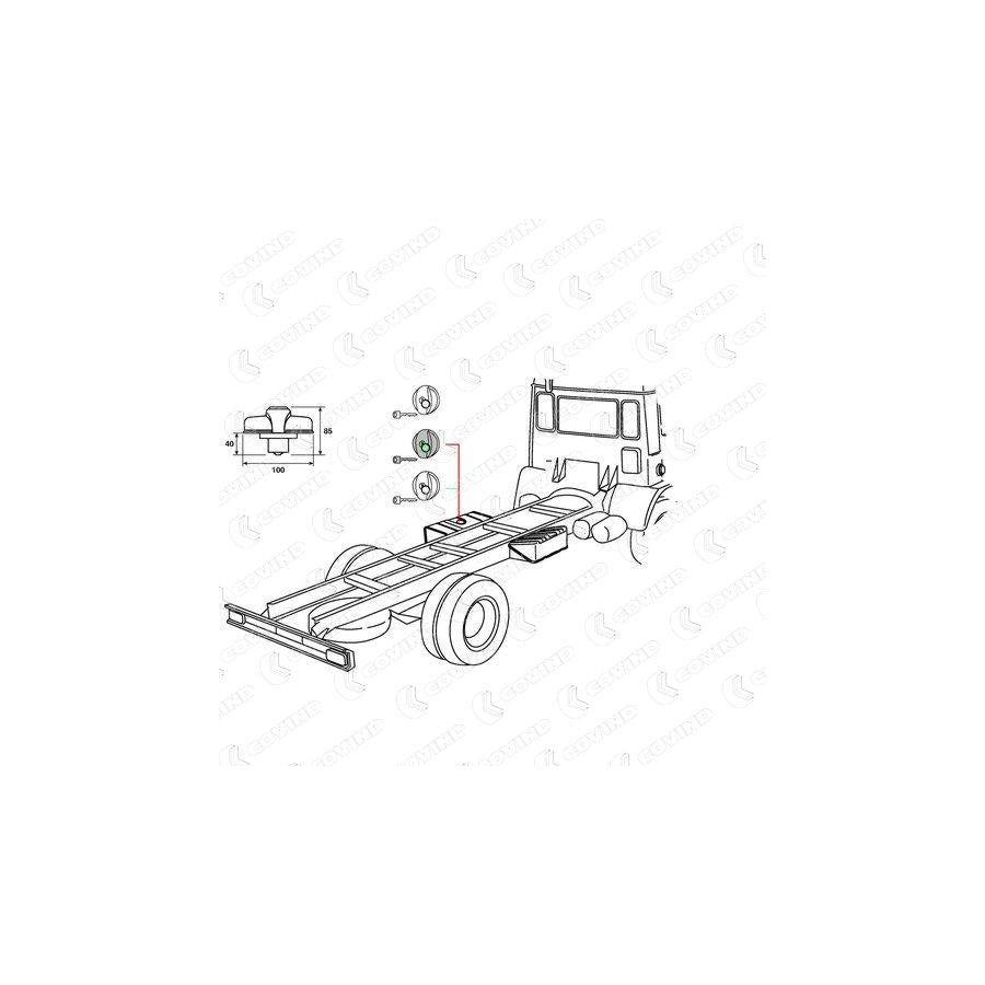 Covind 075/675 Fuel Cap