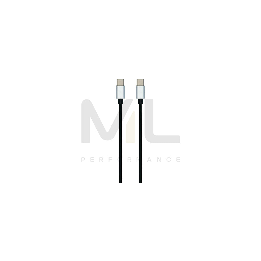 CARPOINT USB-C to USB-C 0517081 USB charge cable Black/Grey