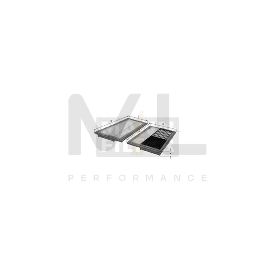 MANN-FILTER C 27 000-2 Air Filter Filter Insert
