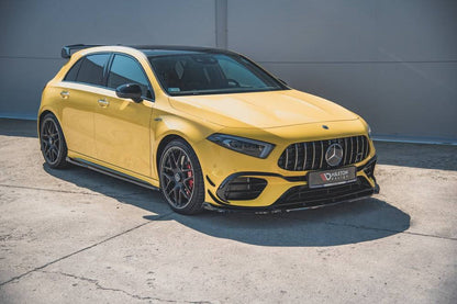 Maxton Design Mercedes Benz A45 S AMG W177 Front Splitter V.2