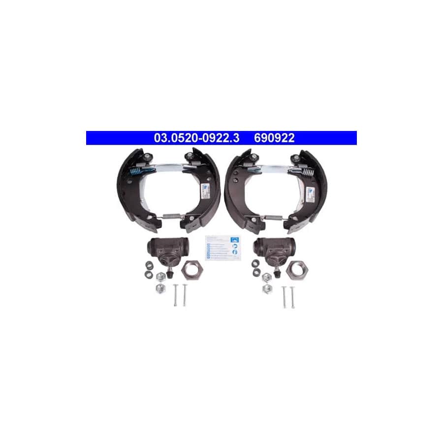 ATE Original Topkit 03.0520-0922.3 Brake Set, Drum Brakes